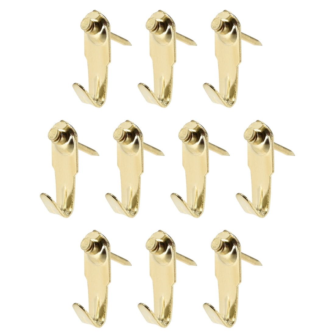 Unique Bargains Picture Hangers 20lbs Photo Frame Hooks Kit w Nails 30Pack