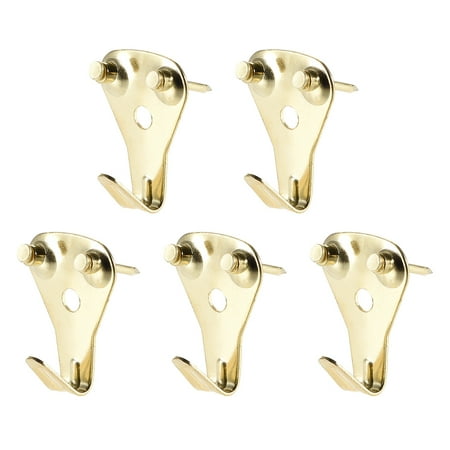 Unique Bargains Picture Hangers 50lbs Photo Frame Hooks Kit w Nails 30Pack