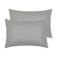 thumbnail image 1 of Unique Bargains Pillow Cases with Envelope Closure Pillow Covers 2 pcs Queen Gray, 1 of 8