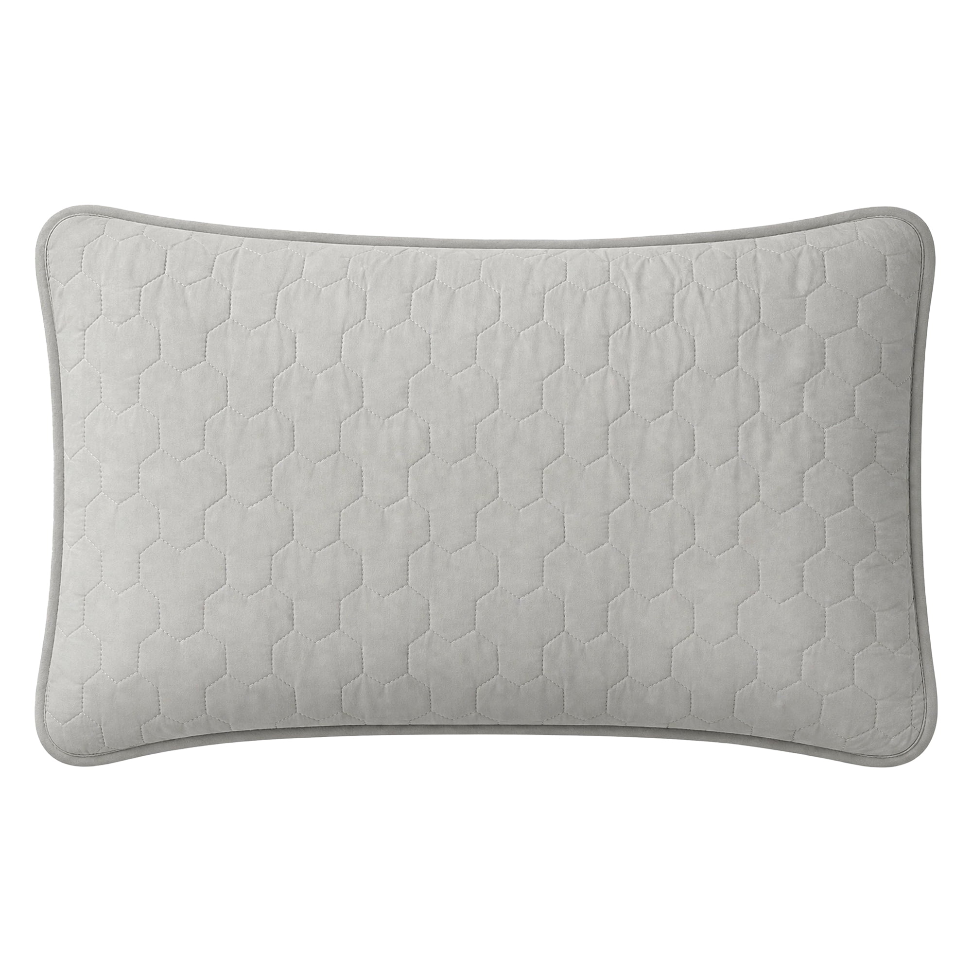 Unique Bargains Pillow Protectors Breathable Hypoallergenic Polyester Covers Gray