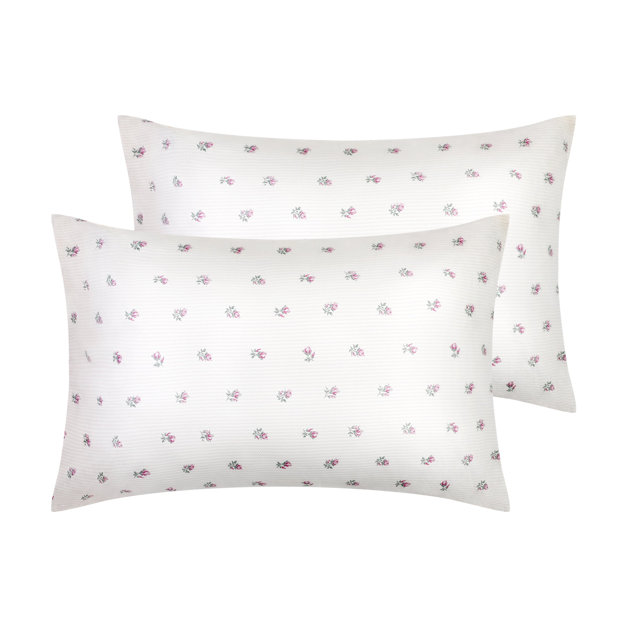 Unique Bargains Pillowcase Cotton Floral Pillow Cases with Envelope Closure Beige