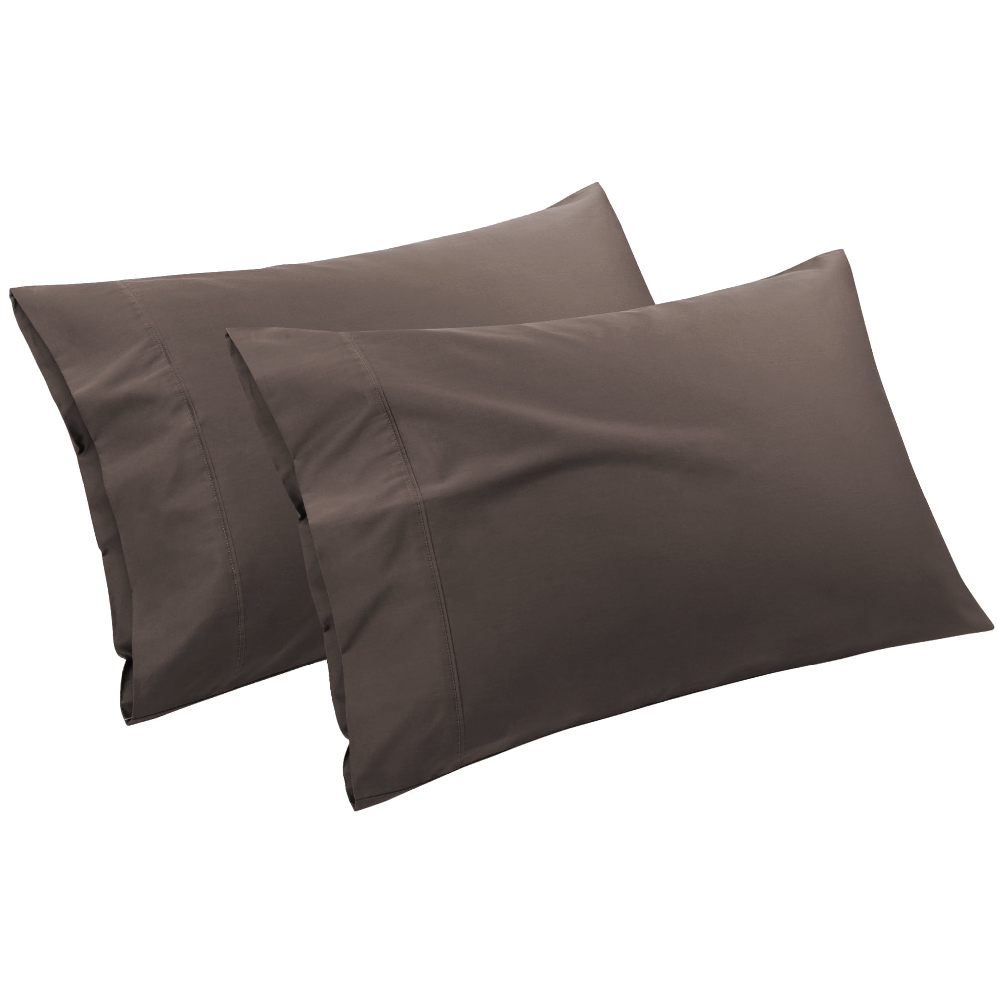 Unique Bargains Pillowcase Set of 2, Cotton with Envelope Beaver Standard