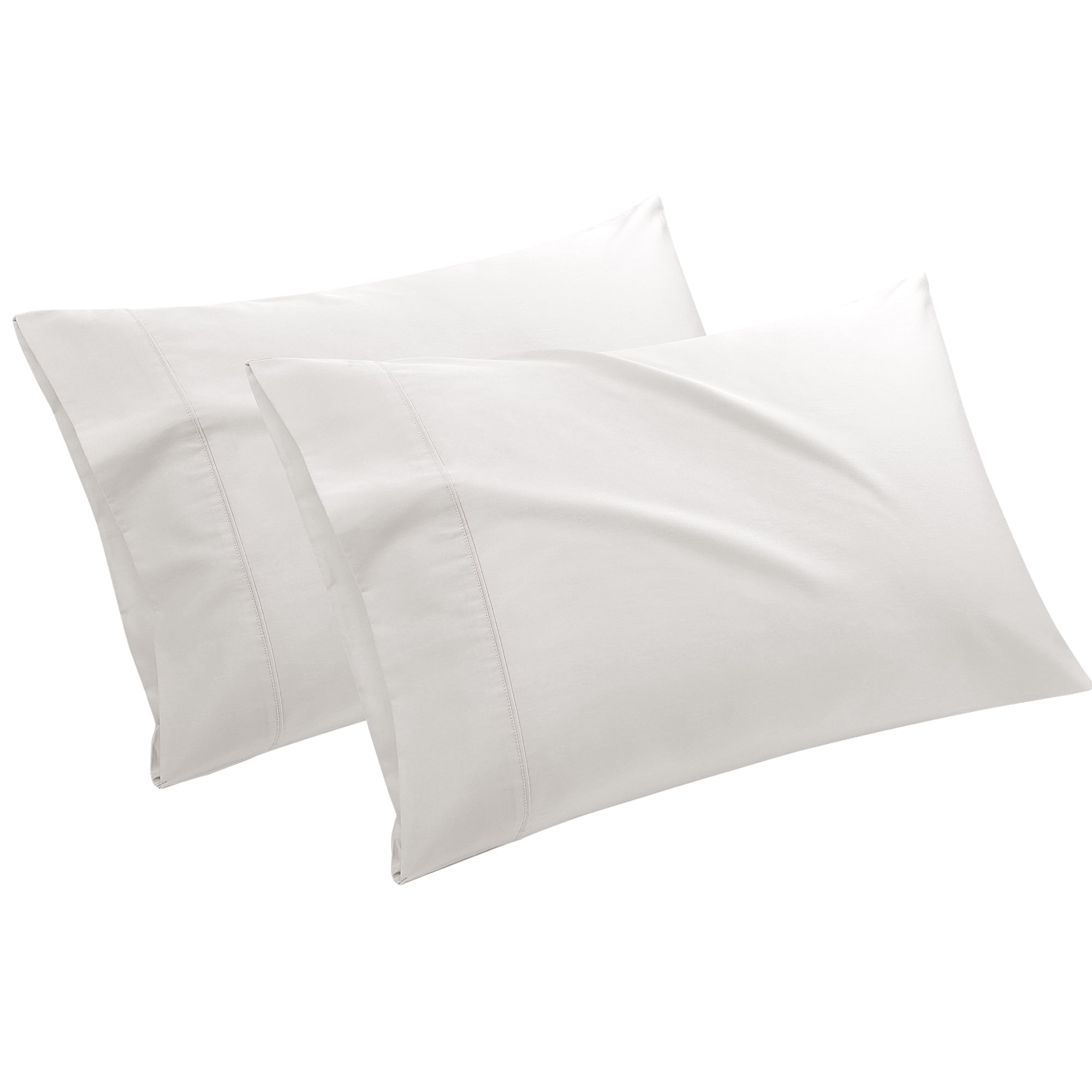 Unique Bargains Pillowcase Set of 2, Cotton with Envelope Isabelline Queen