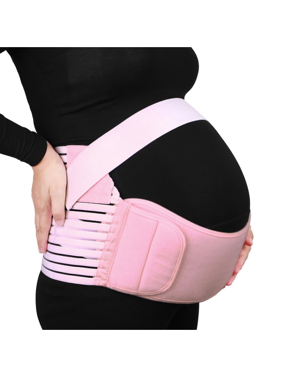 Maternity Support Belt Pregnant Women Abdominal Support Waist Belly Band Back Brace S