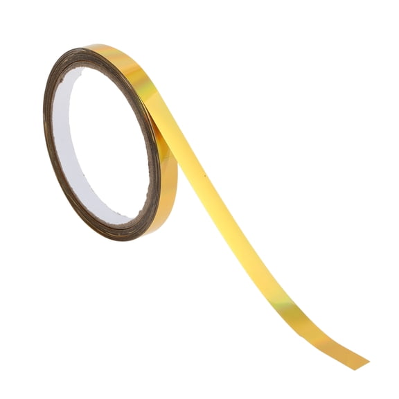 Unique Bargains Pinstripe Tape 0.31inch 32.81ft Car Stripes Pinstripe Decals Yellow 1 Pc