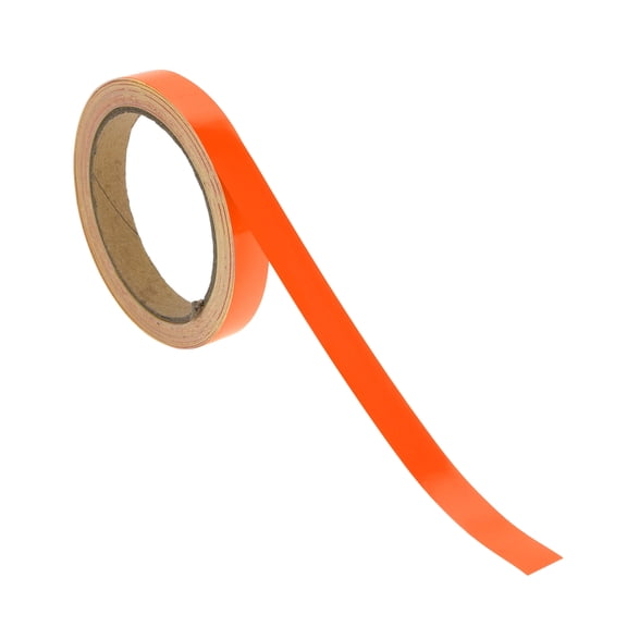 Unique Bargains Pinstripe Tape 0.59inch 32.81ft Car Stripes Pinstripe Decals Orange 1 Pc