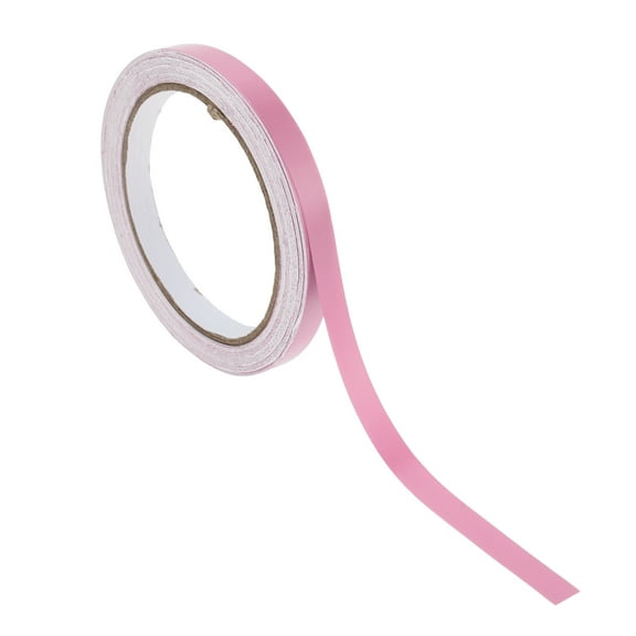 Unique Bargains Pinstripe Tape 10mmx10m Car Stripes Pinstripe Decals for Car Motorcycle and Boat Racing Stripes DIY Stickers Matte Pink 1 Pcs