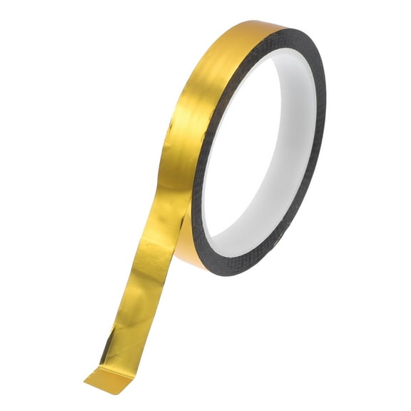 Unique Bargains Pinstripe Tape 164.04ft x 0.59" Car Stripes Pinstripe Decals for Car, Motorcycle and Boat, Racing Stripes DIY Stickers Matte Gold 1 Pc