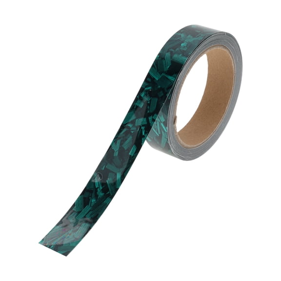 Unique Bargains Pinstripe Tape 2.5x900cm Forged Texture Car Stripes Pinstripe Decals for Car Motorcycle and Boat Racing Stripes DIY Stickers Green 1 Pc