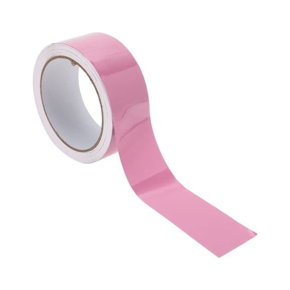 Unique Bargains Pinstripe Tape 40mmx10m Car Stripes Pinstripe Decals for Car Motorcycle and Boat Racing Stripes DIY Stickers Glossy Pink 1 Pcs