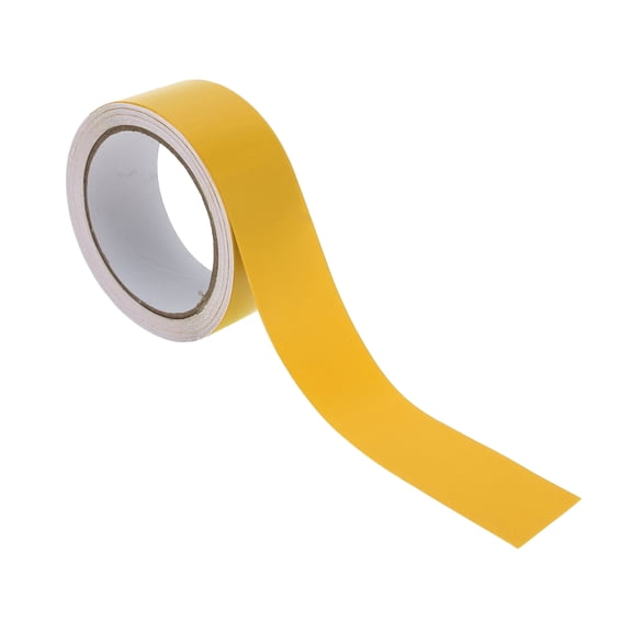 Unique Bargains Pinstripe Tape 40mmx10m Car Stripes Pinstripe Decals for Car Motorcycle and Boat Racing Stripes DIY Stickers Matte Yellow 1 Pcs