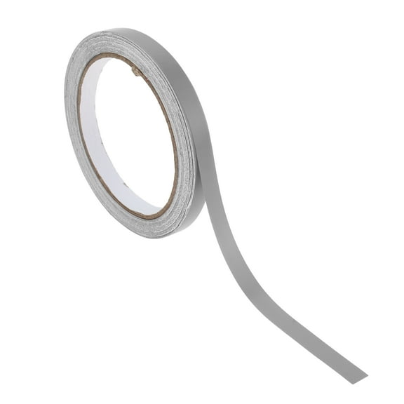 Unique Bargains Pinstripe Tape 9mmx10m Car Stripes Pinstripe Decals for Car Motorcycle and Boat Racing Stripes DIY Stickers Matte Silver Tone 1 Pc