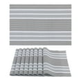 thumbnail image 1 of Unique Bargains Place Mat Set of 8 Placemats for Kitchen Table Decor Gray, 1 of 7