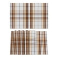 thumbnail image 1 of Unique Bargains Placemats Set of 6 Placemats for Kitchen Dining Table Washable Orange, 1 of 7