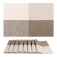 thumbnail image 1 of Unique Bargains Placemats for Kitchen Table Heat Resistant Table Placemats Light Coffee, 1 of 7