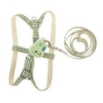thumbnail image 1 of Unique Bargains Plaid Rabbit Pet Leash Kit Durable Dog Leash Kit for Dog Medium Light Green, 1 of 6