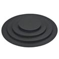 thumbnail image 1 of Unique Bargains Plant Coasters Reversible Absorbent Round Felt Pad Mats Set Black, 1 of 5