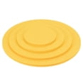 thumbnail image 1 of Unique Bargains Plant Coasters Reversible Absorbent Round Felt Pad Mats Set Yellow, 1 of 5