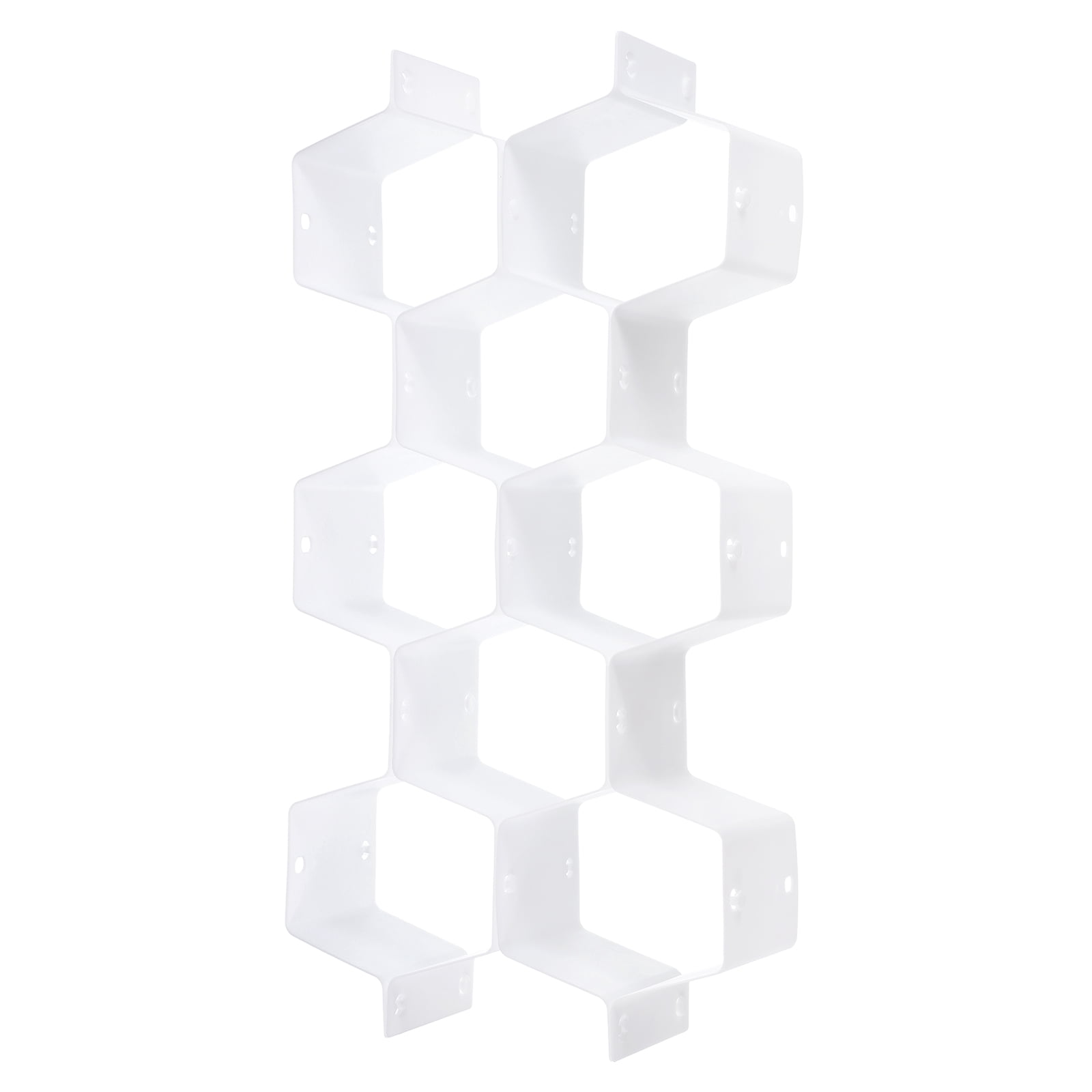 Unique Bargains Plastic Adjustable Drawer Organizer Underwear Belt Socks White