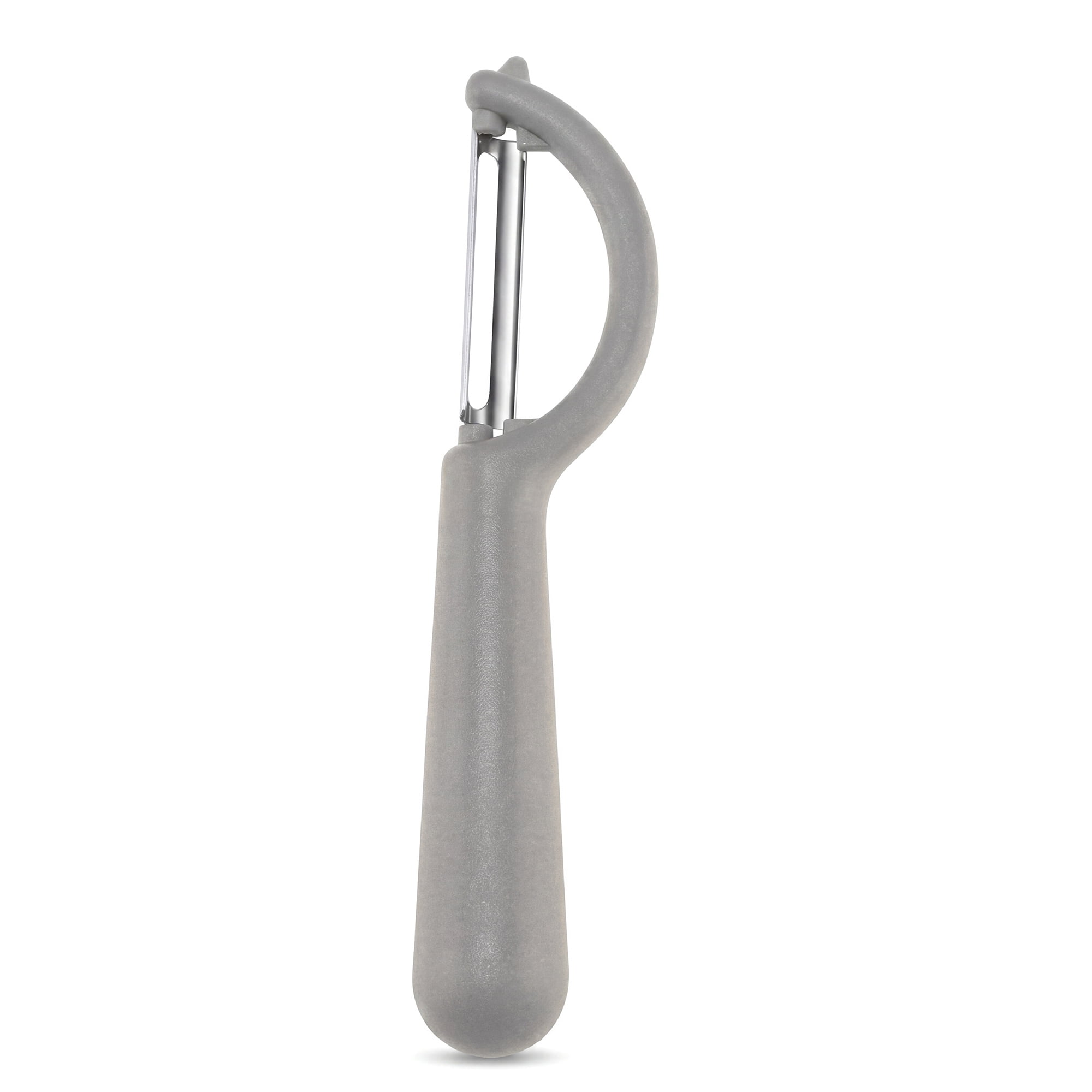 Unique Bargains Plastic Apple and Potato Peeler with Ergonomic Handle Gray 6.5x1.4 inch