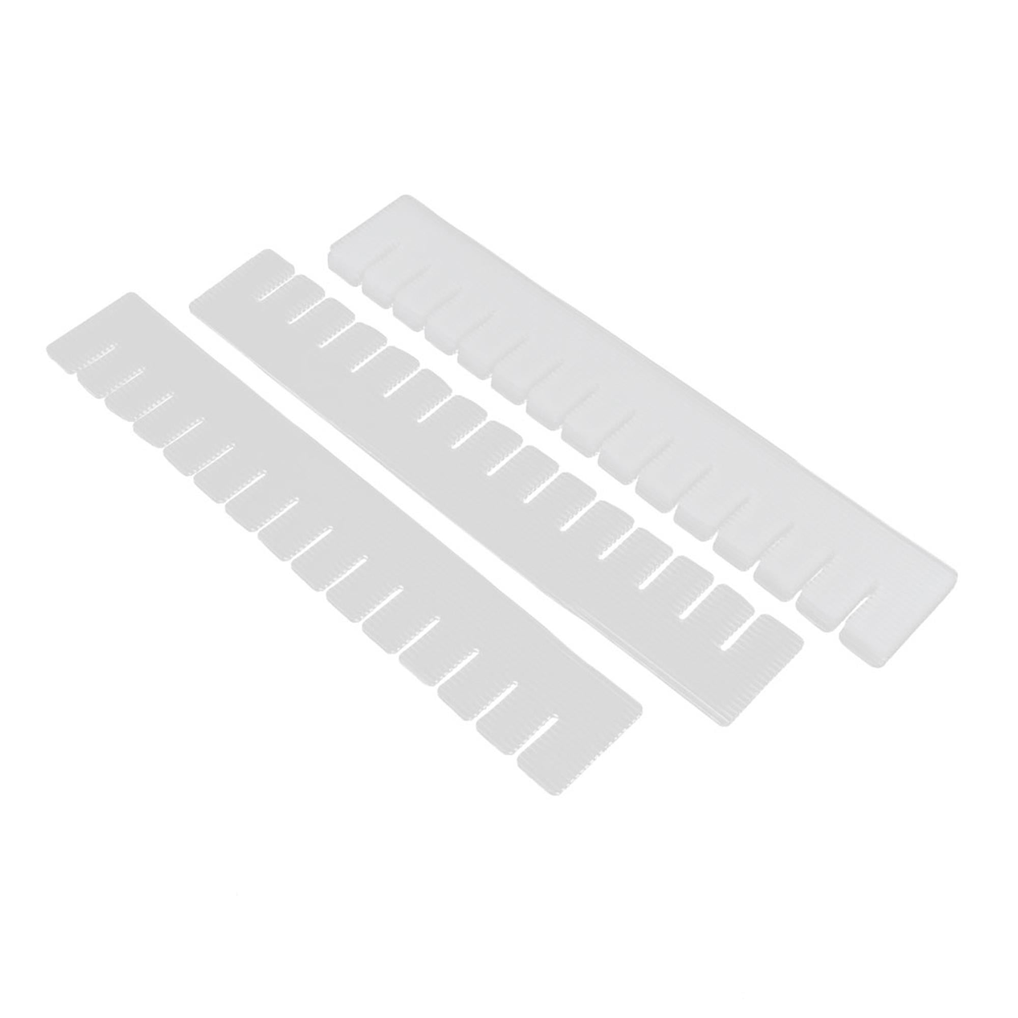 Unique Bargains Plastic DIY Grid Drawer Divider Household Organizer 6 Pcs