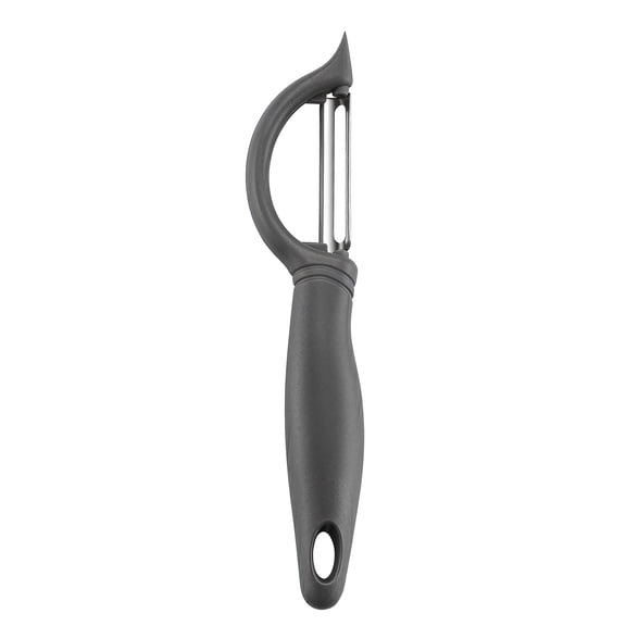 Unique Bargains Plastic Durable Potato Peeler with Ergonomic Handle Black 7.1x1.3 inch