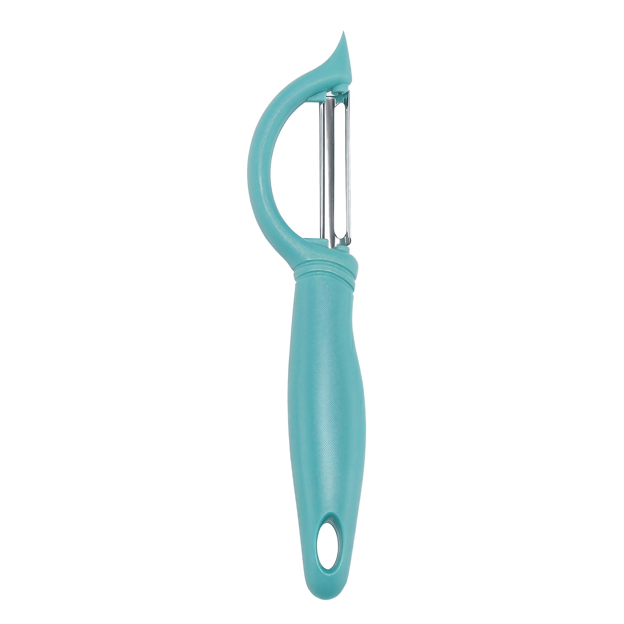 Unique Bargains Plastic Durable Potato Peeler with Ergonomic Handle Blue 7.1x1.3 inch