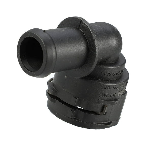 Unique Bargains Plastic Engine Coolant Hose Connector Replacement for Audi TT for Volkswagen Tiguan 2018-2022, Black