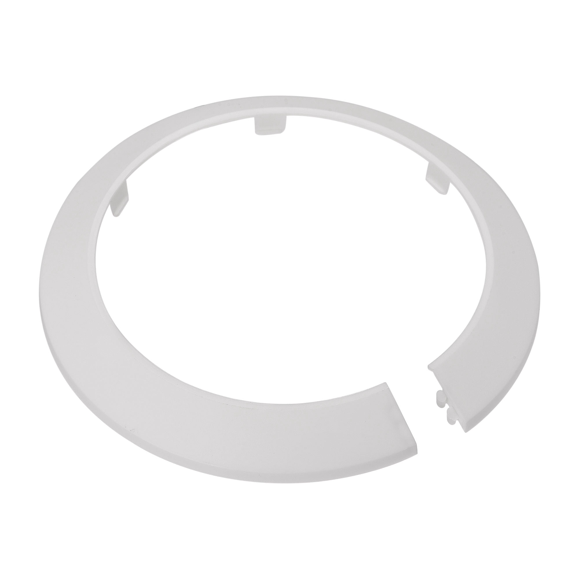 Unique Bargains Plastic Escutcheon Water Pipe Drain Cover 4.49" ID x 6.06" OD x 0.55" H