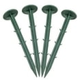 thumbnail image 1 of Unique Bargains Plastic Garden Stakes Screws Landscape Ground Nail  6.3" Length Green 40pcs, 1 of 3