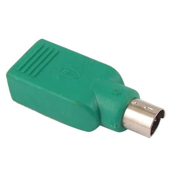 Unique Bargains Plastic Housing PS/2 to USB Converter Adapter for Mouse Nfxsc