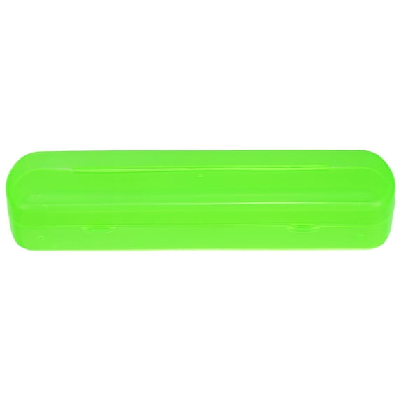 Unique Bargains Plastic Lightweight Toothbrush Travel Case Traveling for Travel Business 2.17"x1.38"x8.07" Green