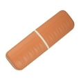 thumbnail image 1 of Unique Bargains Plastic Lightweight Toothbrush Travel Case Traveling for Travel Business 2.36"x1.57"x7.87" Orange, 1 of 7