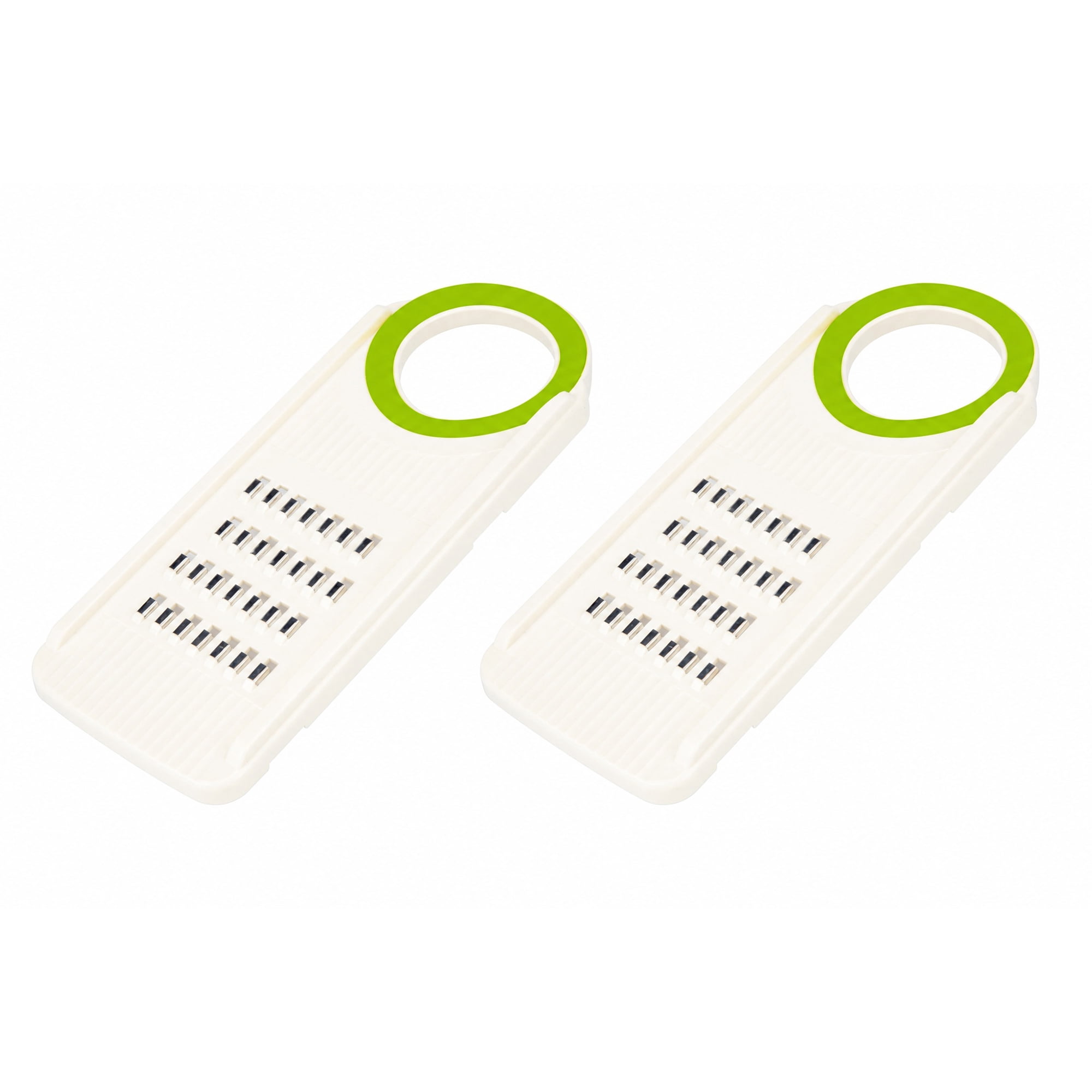 Unique Bargains Plastic Mandoline Slicer with Non-Slip Base for Safety Green B 11.2"x3.9"