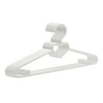 thumbnail image 1 of Unique Bargains Plastic Non-Slip Hangers Space Saving Clothes Hangers 10 Packs Light Gray, 1 of 6