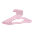thumbnail image 1 of Unique Bargains Plastic Pants Hangers with Non-Slip Hook 20 Packs Pink, 1 of 6