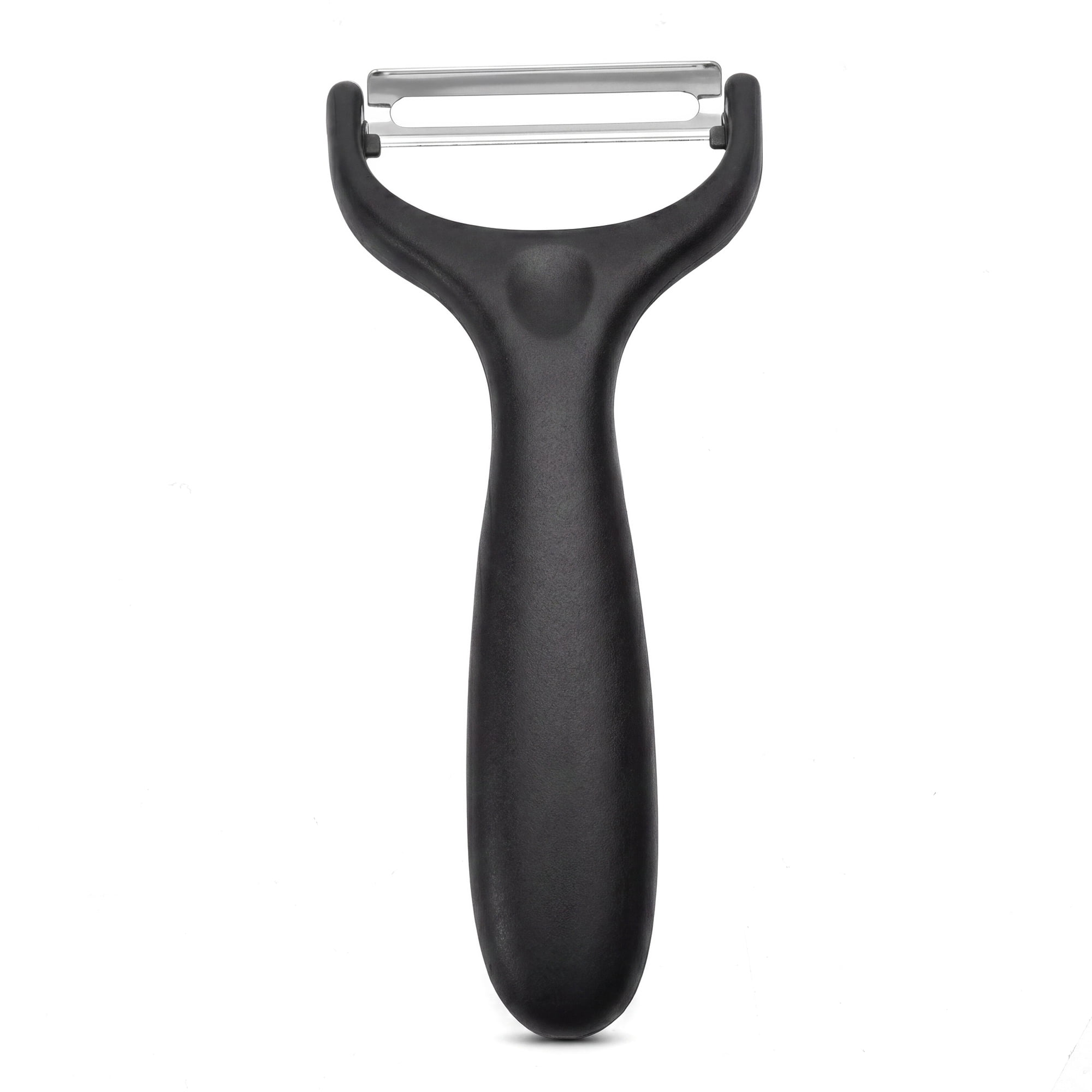 Unique Bargains Plastic Vegetable Peeler with Ergonomic Handle Black 5.9x2.4x0.6 inch