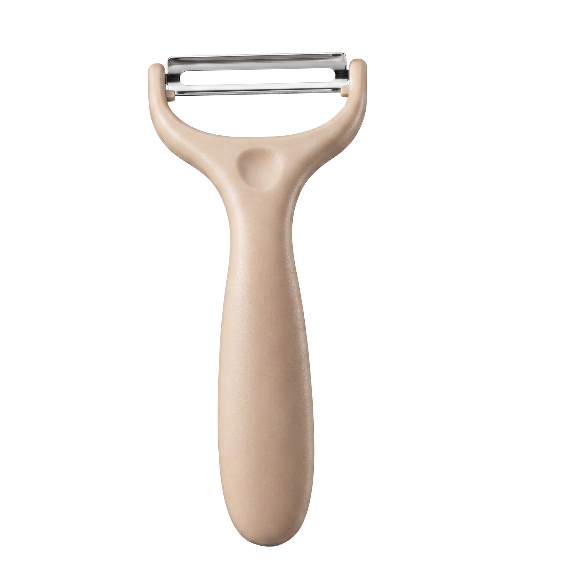 Unique Bargains Plastic Vegetable Peeler with Ergonomic Handle Brown 5.9x2.4x0.6 inch
