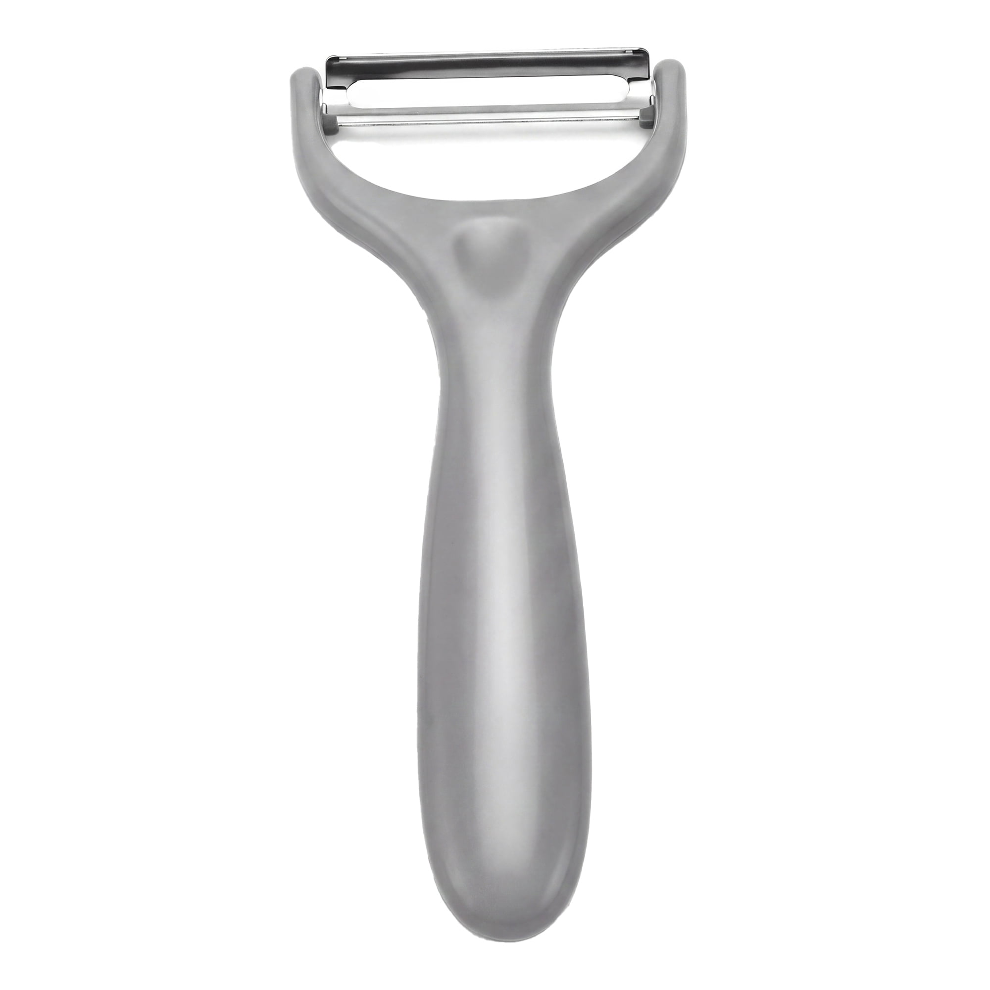 Unique Bargains Plastic Vegetable Peeler with Ergonomic Handle Dark Gray 5.9x2.4x0.6 inch