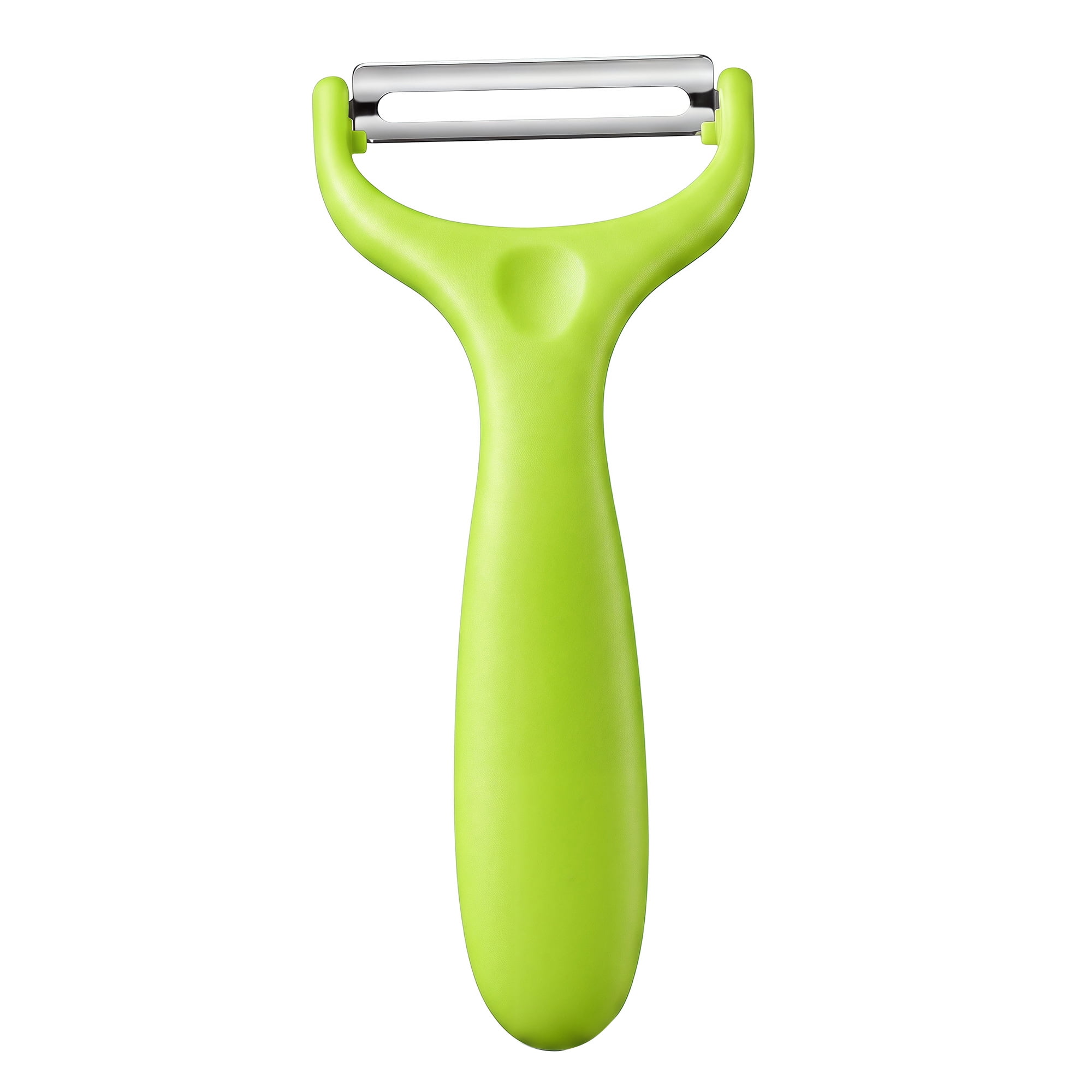 Unique Bargains Plastic Vegetable Peeler with Ergonomic Handle Green 5.9x2.4x0.6 inch