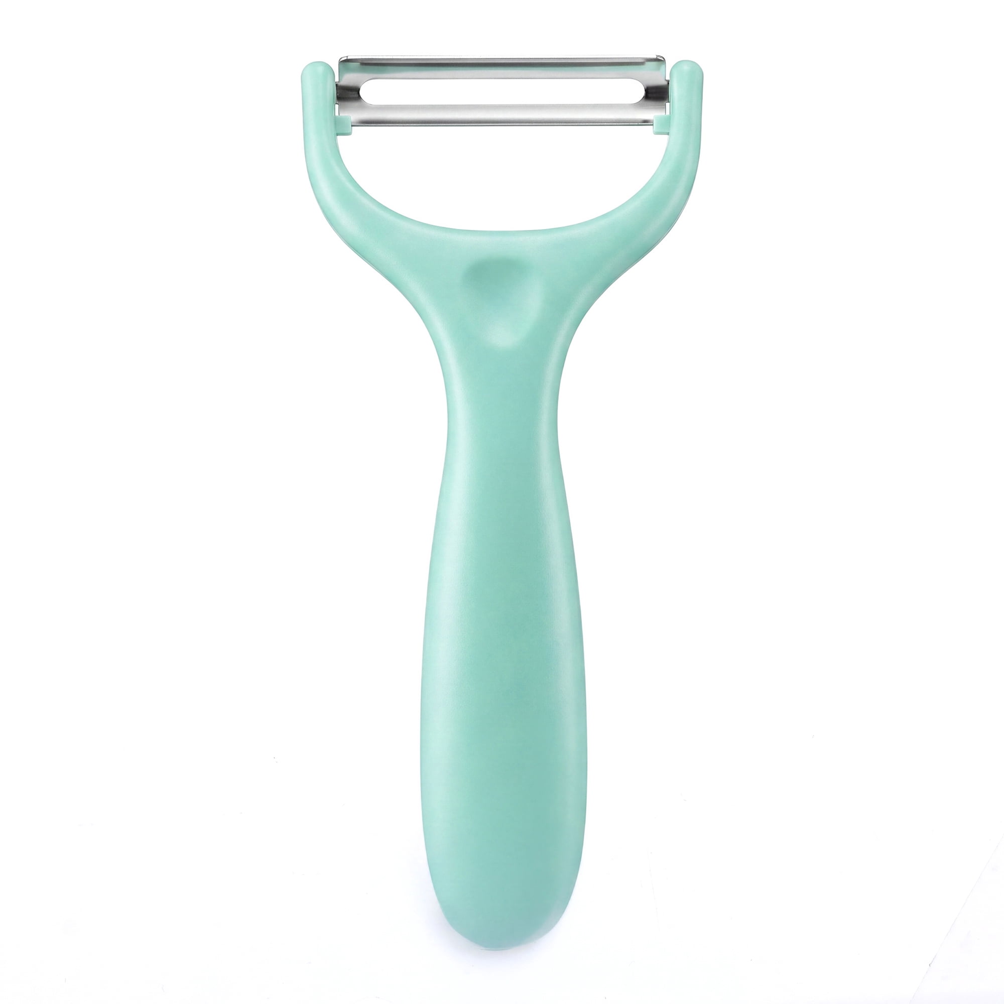 Unique Bargains Plastic Vegetable Peeler with Ergonomic Handle Light Blue 5.9x2.4x0.6 inch
