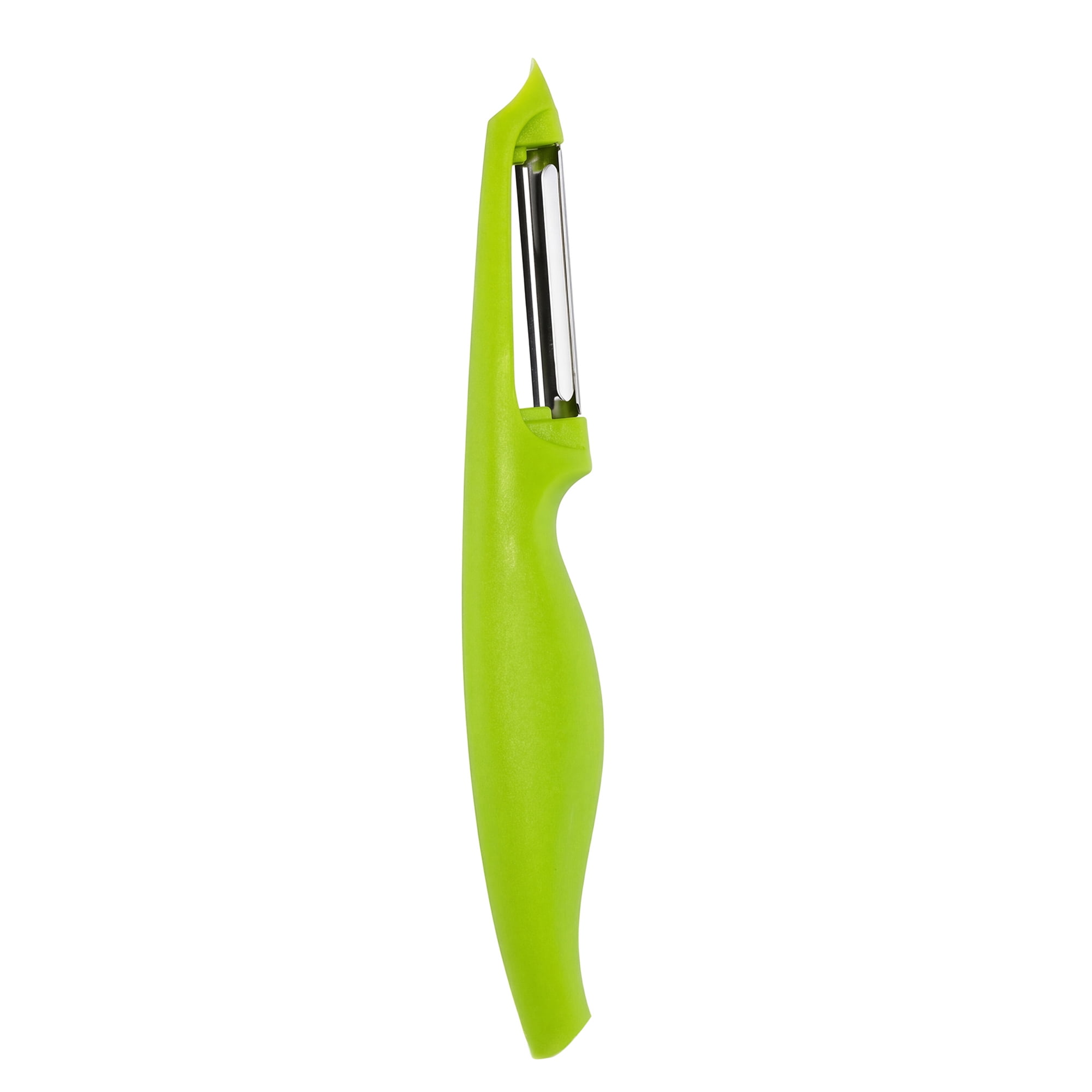 Unique Bargains Plastic Vegetable Peeler with Ergonomic Handle for Peeling Green 7.3x1 in