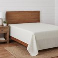 thumbnail image 1 of Unique Bargains Ployester Bed Soft Flat Sheet Cozy Bedding for Bedroom Green 63"x91", 1 of 5