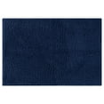 thumbnail image 1 of Unique Bargains Plush Fluffy Non-Slip Microfiber Quick Dry Bathroom Mat Dark Blue 16"x24", 1 of 6
