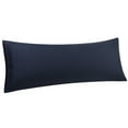 thumbnail image 1 of Unique Bargains Polyester Body Pillowcases Soft with Zipper Navy 20"x54", 1 of 8