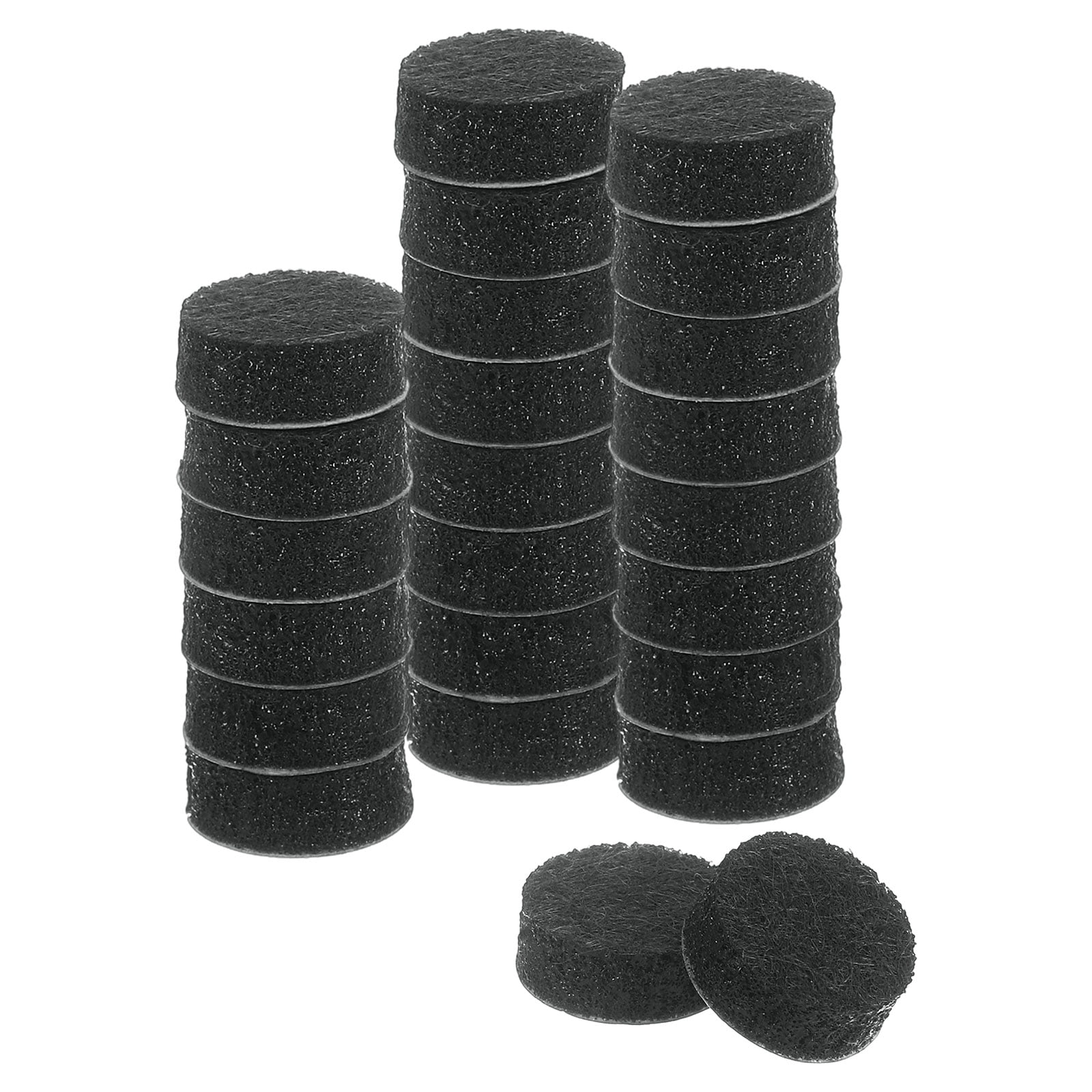 Unique Bargains Polyvinyl Chloride Table Leg Caps Floor Protector 24 Pcs 0.5"