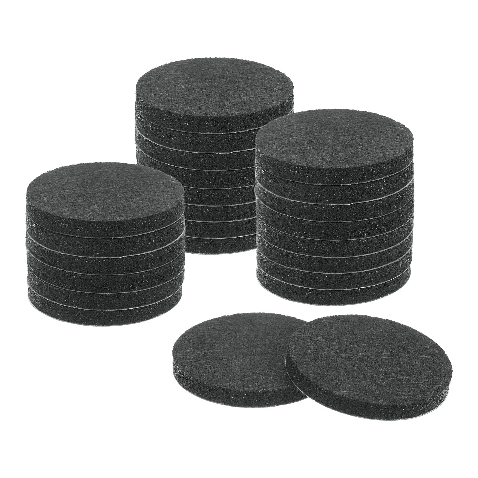 Unique Bargains Polyvinyl Chloride Table Leg Caps Floor Protector 24 Pcs 1.75"
