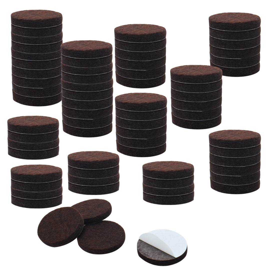 Unique Bargains Polyvinyl Chloride Table Leg Caps Floor Protector Set 0.98" x 0.20"
