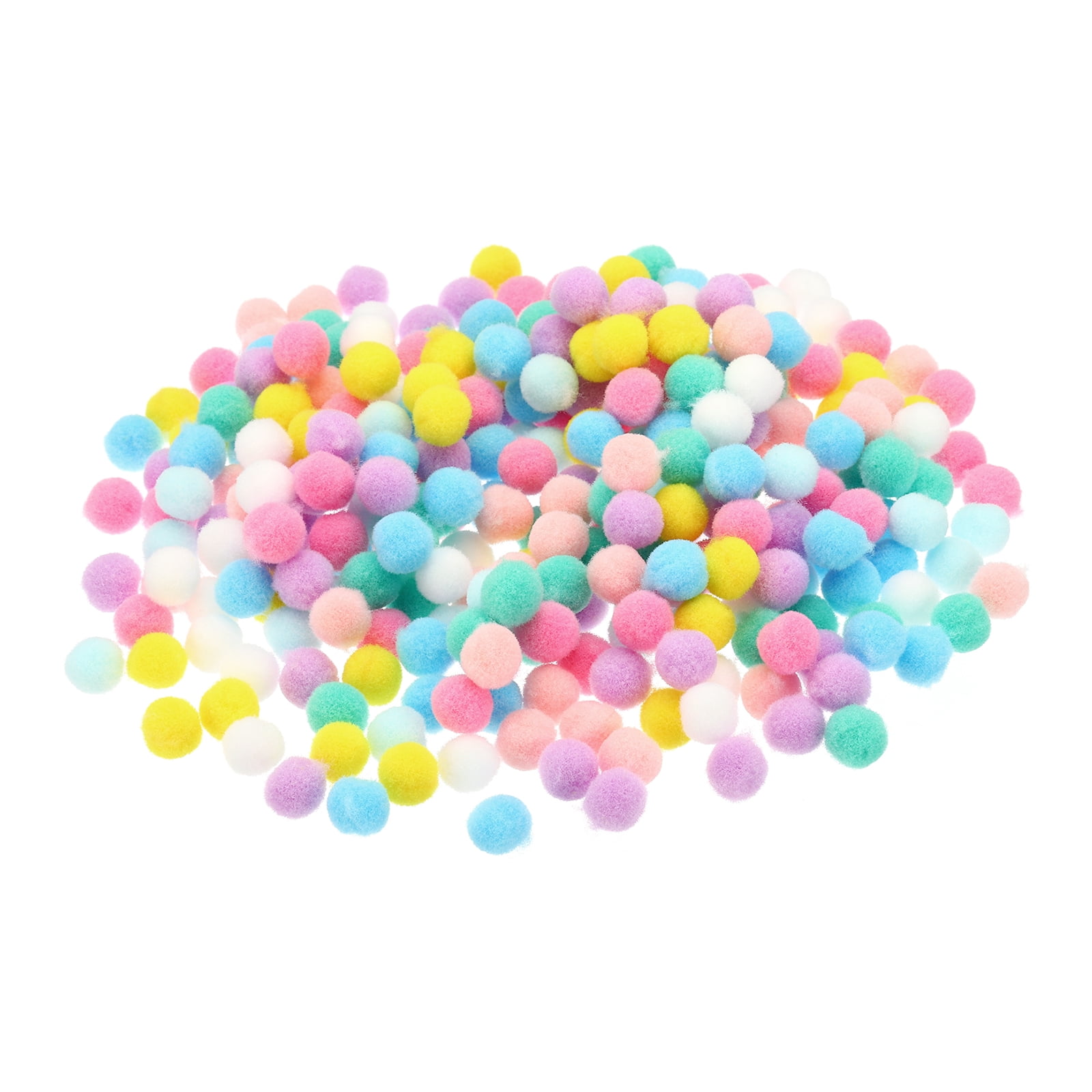 Unique Bargains Pom Poms for Crafts, Pastel Balls for DIY Handicraft Decorations 1Pcs