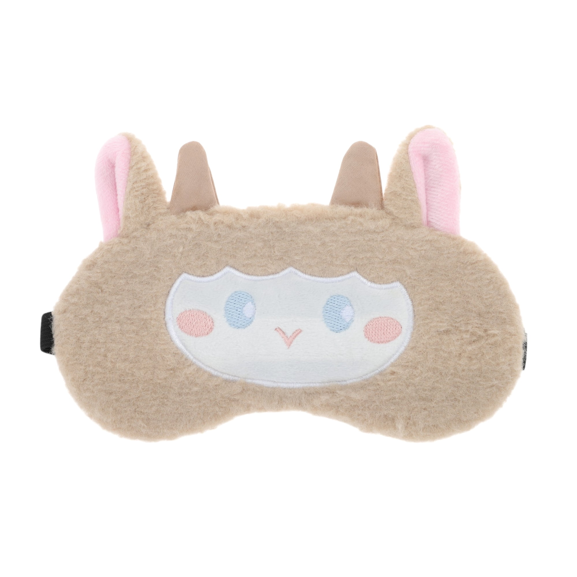 Unique Bargains Portable Adjustable Eye Mask for Comfortable Travel Coffee